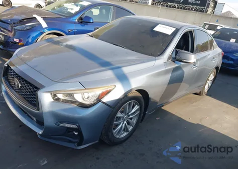 2017 Infiniti Q50 3.0T Premium z USA, uszkodzony, nr VIN JN1EV7APXHM744286